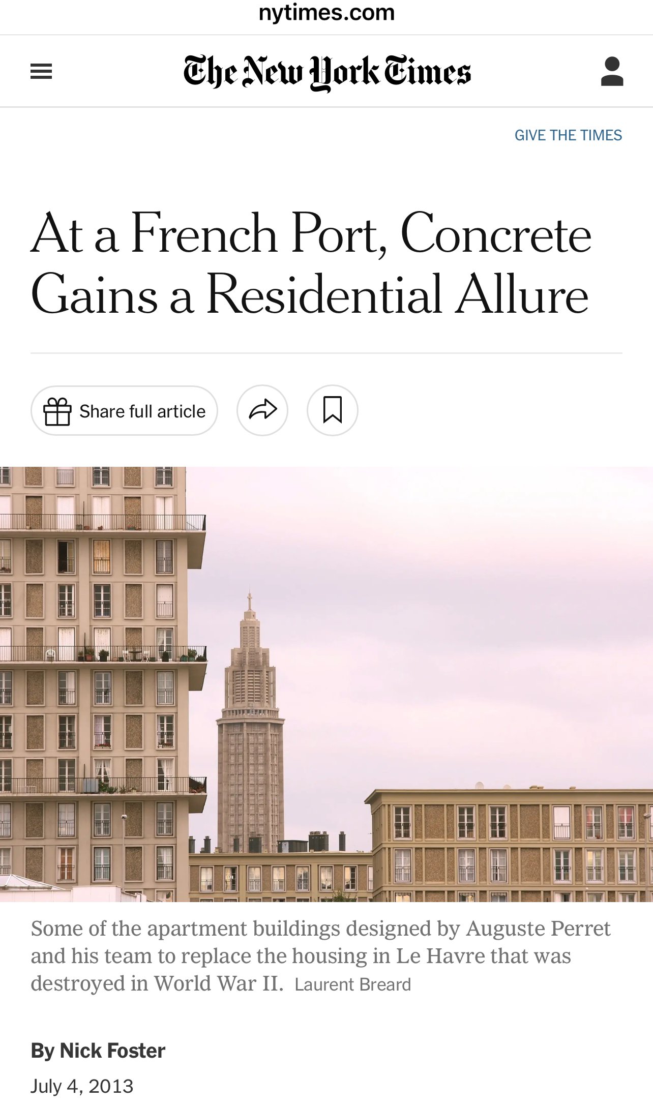New York Times 2013 — English
